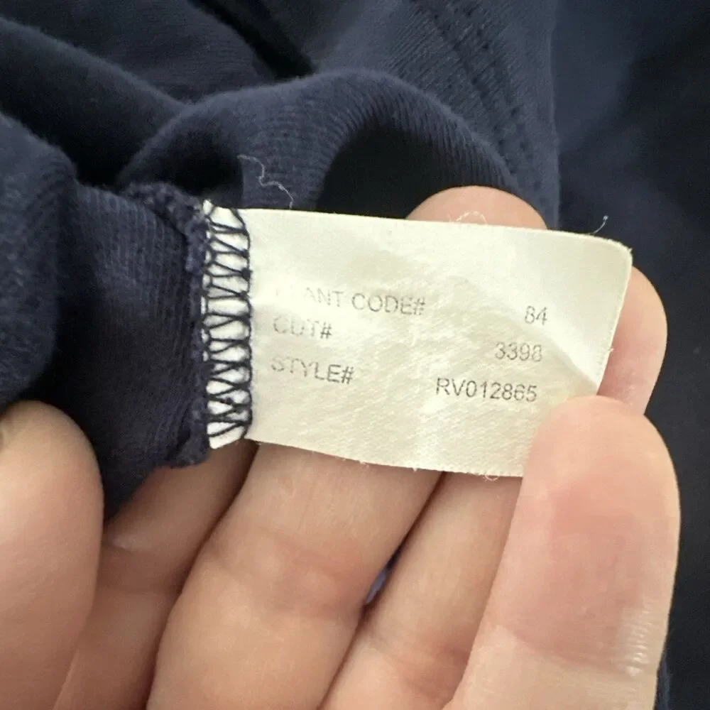 Vintage Ralph Lauren Girls 12-18 Months Navy Polo Cotton Knit Shirt Dress baby